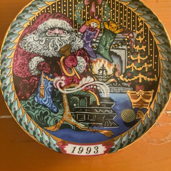 Complete Set of 6 Bing & Grondahl Santa Claus Christmas Plates (1989-1994) - Picture 7 of 9